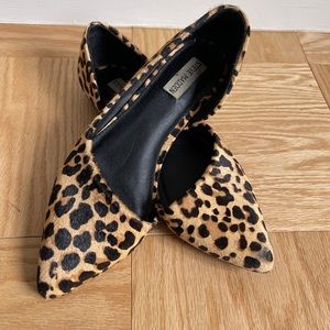 Steve Madden Audriana Leopard D'Orsay Flat
